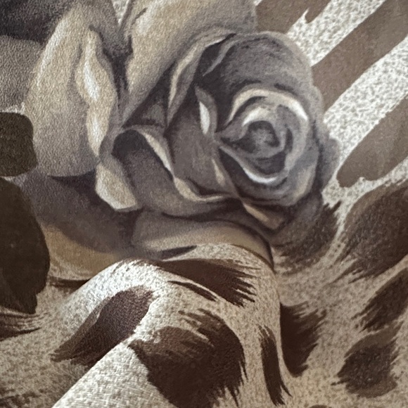 PERCEPTIONS BY IRENE B. | Vintage Long Sleeve Animal Print Dress - Picture 6 of 12